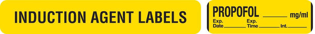 Marketlab Induction Agent Medication Pre-Cut Thaiasmylal Label - 10221-PRE - 1 Each