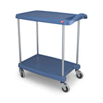 MarketLab Polymer Utility Carts - 102435-BL - 1 Each - MDL-MKA102435BL