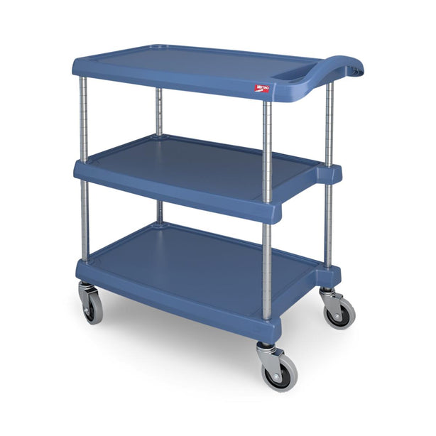 MarketLab Polymer Utility Carts - 102436-BL - 1 Each - MDL-MKA102436BL
