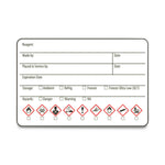 MarketLab GHS Reagent Label, White, 3" W x 2" H, 470 per Pack - ML102575 - 470 Each