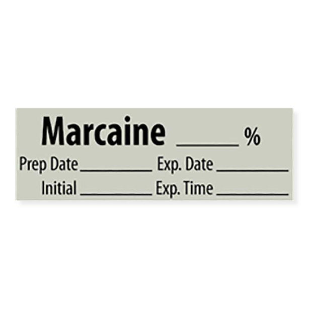 MARKETLAB INC. Local Anesthetic Medication Pre-Cut Label 10310-PRE 1 Each-MDL-MKA10310PRE