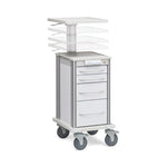 Narrow Pace Adjustable Workstation Cart - ML107682 - 1 Each - MDL-MKA107682
