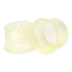 MARKETLAB INC. Transparent Color Tube Cap 1105-YL 1000 Each-MDL-MKA1105YL
