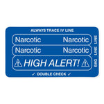 Marketlab Label, Three-Part Piggyback, Narcotic-Rl/2 - 12165 - 250 Each