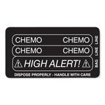Marketlab Label, Three-Part Piggyback, Chemo-Rl/250 - 12198 - 250 Each