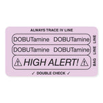 Marketlab Label, Three-Part Piggyback, Dobutamine-Rl - 12448 - 250 Each