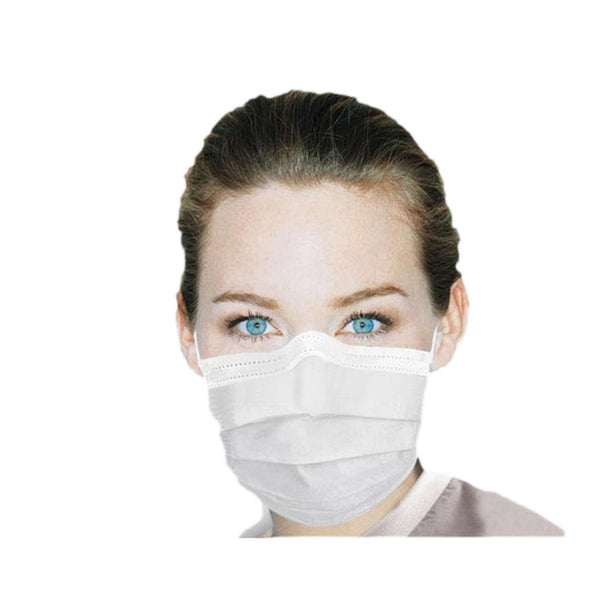 Marketlab Inc. Ultra-Sensitive Ear Loop Face Masks 14245-WH - 40.0 Each