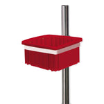 Marketlab Inc. Small Utility Basket with Bracket - MKA14280RD