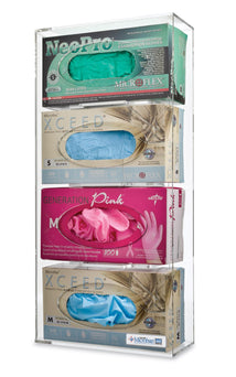 Side-Loading Acrylic Glove Dispenser - 14296 - 1 Each - MDL-MKA14296