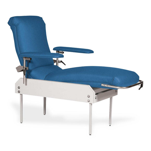 Marketlab Blood Draw Lounge Chair, Adjustable Height, Da - 14329-DB - 1 Each