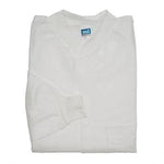 Marketlab Disposable Lab Coat, Medium, Lightweight, White - 15191-WH - 10 Each