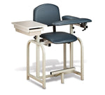 Marketlab Inc. Lab X Extra-Tall Seat Height Draw Chair with Drawer - MKA15971SB