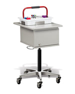Marketlab Inc. One and Two Tray Clinton Phlebotomy Cart - MKA15997