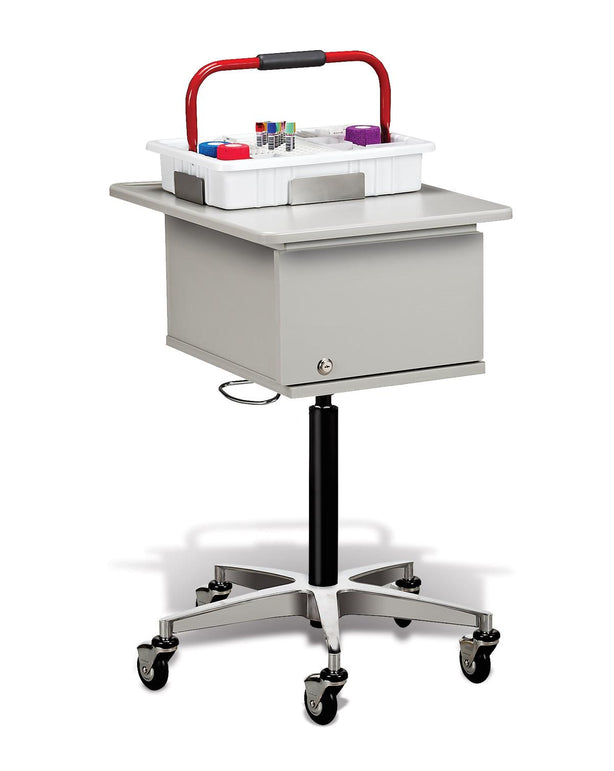 Marketlab Inc. One and Two Tray Clinton Phlebotomy Cart - MKA15997