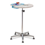Marketlab Inc. Half Round Stationary ClintonClean Phlebotomy Stand ML17085 - 1.0 Each