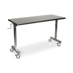 Marketlab Inc. Marketlab Height-Adjustable Stainless Steel Tables 23465 - 1.0 Each