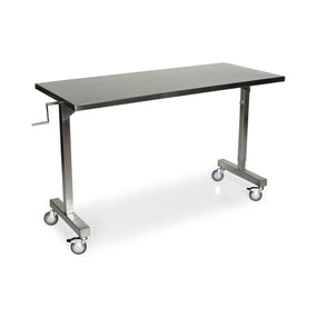 Marketlab Inc. Marketlab Height-Adjustable Stainless Steel Tables 23465 - 1.0 Each
