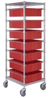 Complete Divider Box Cart - 2929-RD - 1 Each - MDL-MKA2929RD