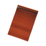 Bag, Compliant, Amber, Zip, 4X6,100 per PK, with Zipper Closure - 3494 - 100 Each