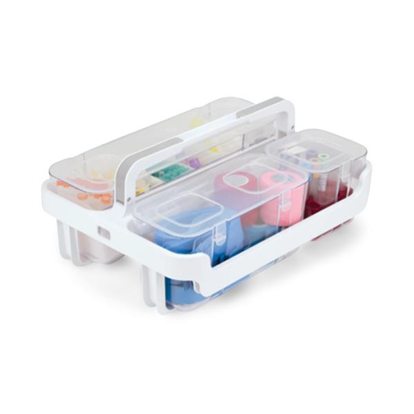Marketlab Modular Phlebotomy Tray with Racks, 11.5" W x 14" L x 7" H - 35117 - 1 Each