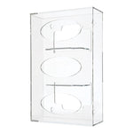 MARKETLAB INC. MarketLab Side-Loading Acrylic Glove Dispensers 3615-CL 1 Each - MDL-MKA3615CL