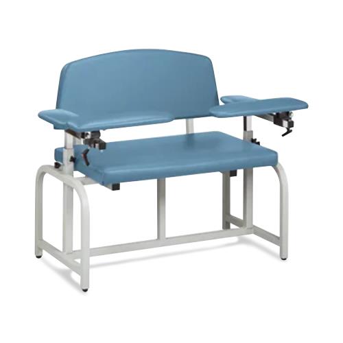 MARKETLAB INC. Vinyl Extra-Wide Bariatric Chairs with Side Cabinet 40133-WD 1 Each - MDL-MKA40133WD