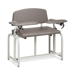 Marketlab Inc. LabX Vinyl Tall Extra-Wide Bariatric Phlebotomy Chairs 40135-139 - 1.0 Each