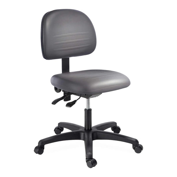 MARKETLAB INC. Fusion R+ Desk Height Chair with 2-Way Mechanism 42482-GA 1 Each - MDL-MKA42482GA