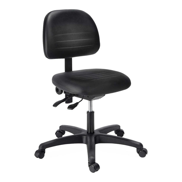 Marketlab Inc. Fusion R+ Desk Height Chair with 4-Way Mechanism 42483-BK - 1.0 Each - MDL-MKA42483BK