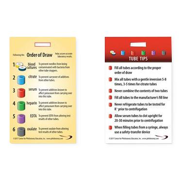 MarketLab Order of Draw Badge Card - 42650 - 10 Each
