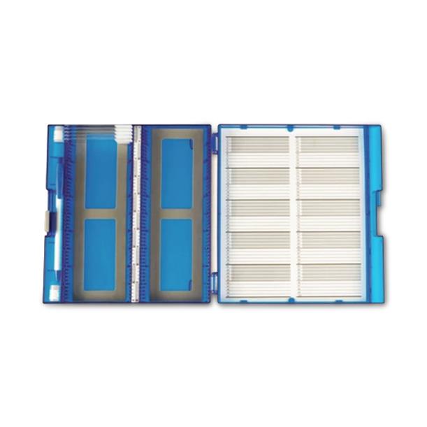 Marketlab Inc. MarketLab Translucent Slide Boxes 42840-BL - 1.0 Each