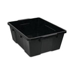 Heavy-Duty Latch Storage Container, Black - ML54943-BK - 6 Each