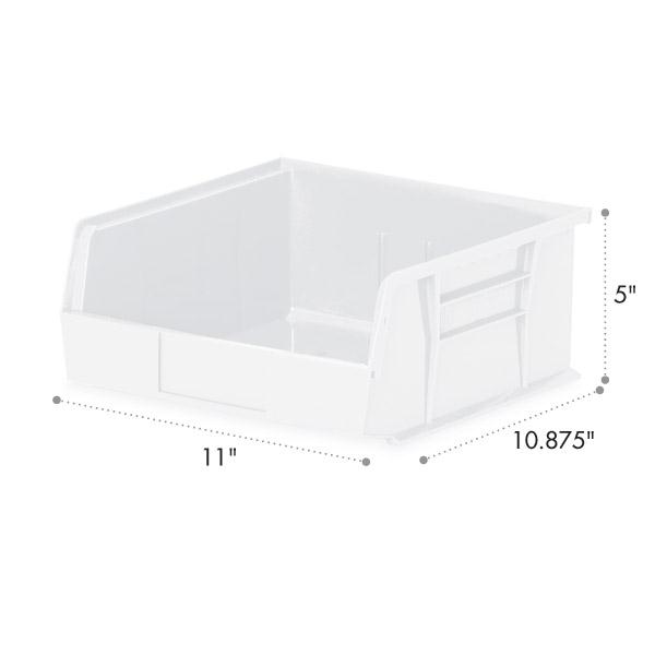 Marketlab Organizer Bin, 11 x 10.875 x 5, Semi C - MKA6004SC