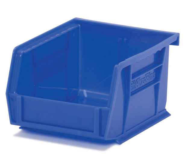 Marketlab Organizer Bin, 4.125 x 5.375 x 3", Blue - MKA6033BL