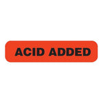 MarketLab Acid Added Urine Collection Instructions Label - 6458 - 1000 Each