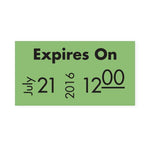Marketlab "Expires On" Labels - 6604-16 - 8 Each - MDL-MKA660416