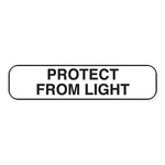 MarketLab Phlebotomy/Specimen Phlebotomy Receiving Label, "Protect from Light", White - 6756 - 1000 Each