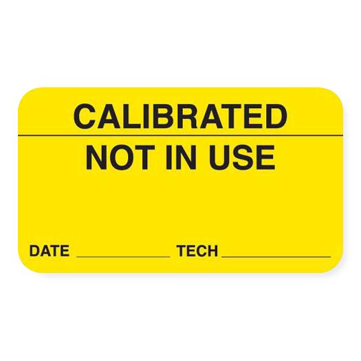 Marketlab Inc. Calibration Label - MKA9107