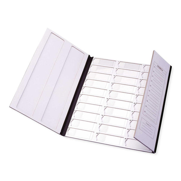 Marketlab Bifold Tray Slide Folder, 30 Capacity, 11"W x 13"H - 9396 - 1 Each
