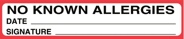 Centurion Nursing Chart Labels - ML2151 -  - MDL-ML2151