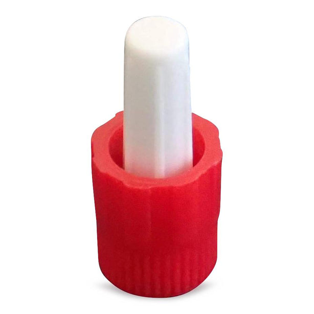 MOLDED PRODUCTS Male and Female Luer Caps MPC-125RB 100 Each - MDL-MLDMPC125RB