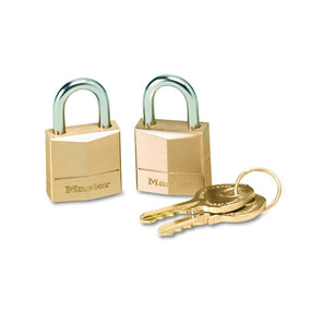 MASON MEDICAL PRODUCTS Three-Pin Brass Tumbler Locks 120T 2 Each - MDL-MLK120T