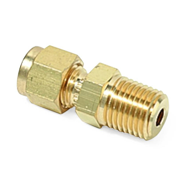 Millipore Swagelok Connector to 1/4" Male NPT, 400-1-4, Brass - 21519 - 1 Each