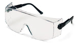 Defiant Glasses, Clear Lens, Jumbo Size, with Black Temples - IPX-SB1010SJ - 12 Each