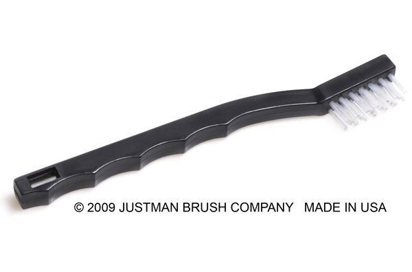 Justman Soft Brass Wire Utility Brush, 7-1/4" Length - 1435 - 1 Each