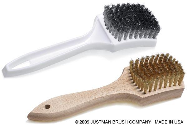Justman Brush Company Large Utility Brush Plastic Handle - MLV1440