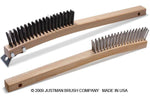13.75in Economy Stainless Steel Curve Brush - 705295 - 1 Each - MDL-MLV705295