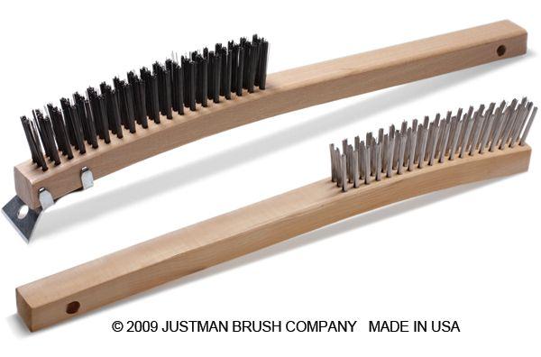 13.75in Economy Stainless Steel Curve Brush - 705295 - 1 Each - MDL-MLV705295