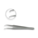 Mopec Inc Curved-Tip Delicate-Tissue Forceps AB145 - 1.0 Each