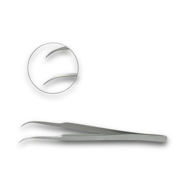 Mopec Inc Curved-Tip Delicate-Tissue Forceps AB145 - 1.0 Each